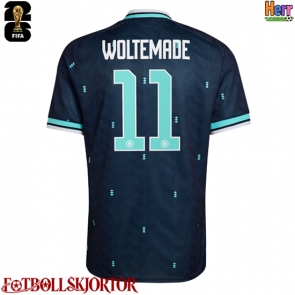 Tyskland Nick Woltemade #11 Bortatröja VM 2026 Kortärmad
